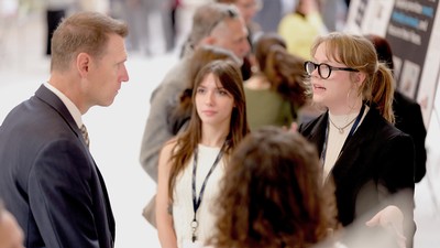 USU students present their research at the Research on Capitol Hill event